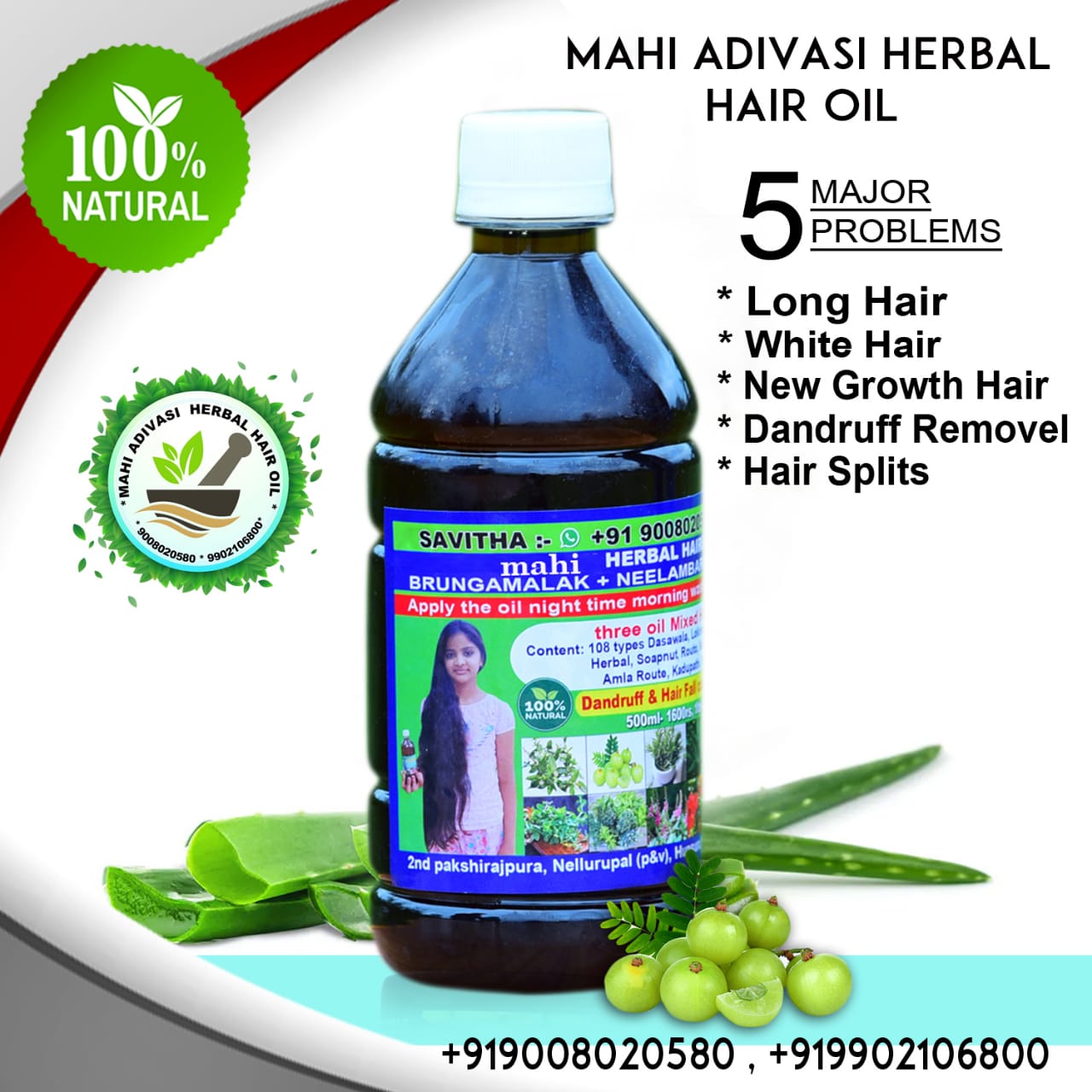 Mysore 100% Original Adivasi Hair Oil