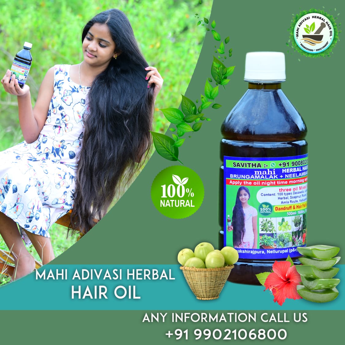 Mysore 100% Original Adivasi Hair Oil